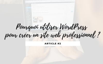 Pourquoi réaliser son site web professionnel avec WordPress ?