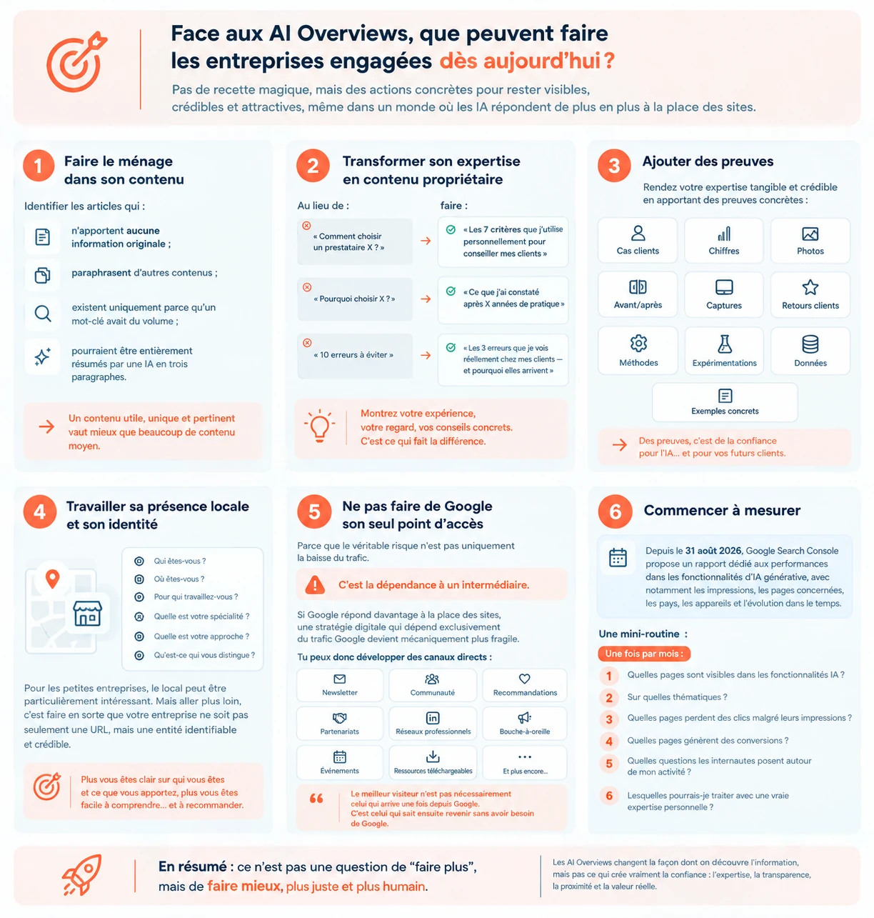 Guide pratique pour rester visible face aux IA